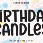 Birthday Candles Font - Featured Image