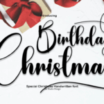 Birthday Christmas Font - Featured Image