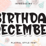 Birthday December Font - Featured Image