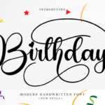 Birthday Font - Featured Image