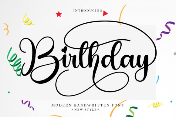 Birthday Font - Featured Image
