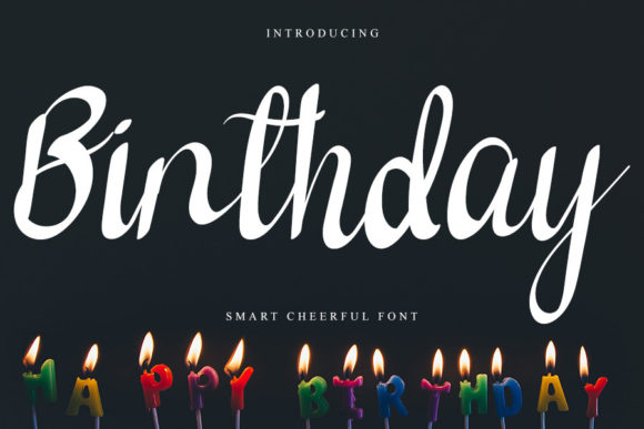 Birthday Font - Featured Image