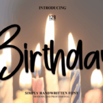 Birthday Font - Featured Image