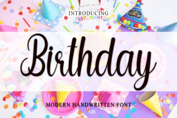 Birthday Font - Featured Image