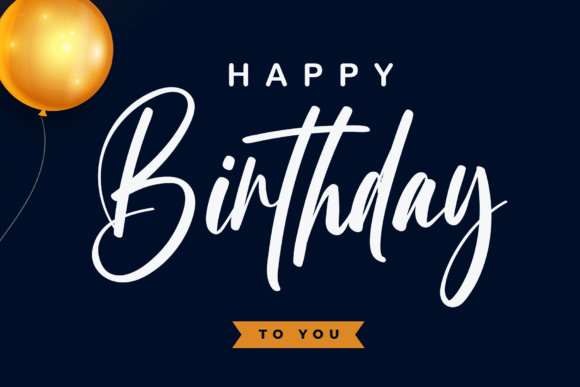 Birthday Font - Featured Image