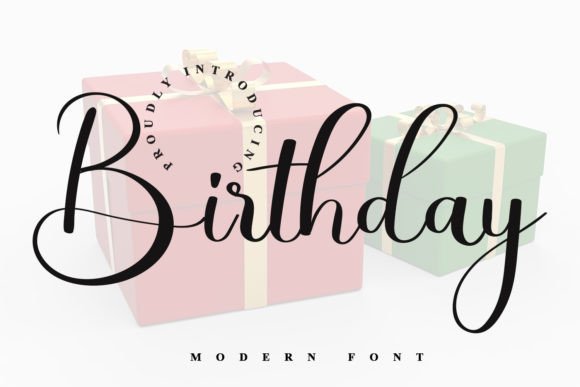 Birthday Font - Featured Image