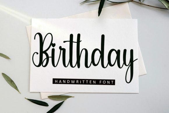 Birthday Font - Featured Image
