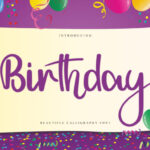 Birthday Font - Featured Image
