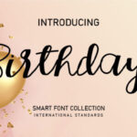 Birthday Font - Featured Image