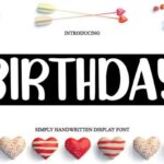 Birthday Font - Featured Image