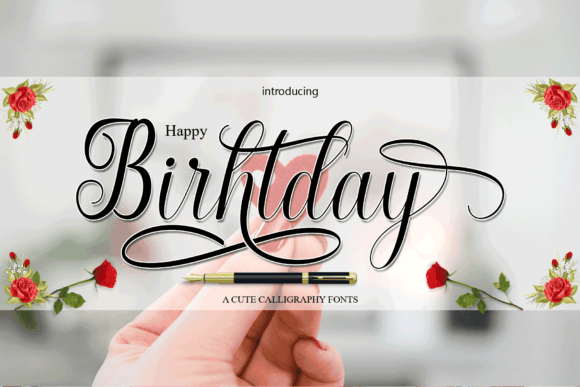 Birthday Font - Featured Image