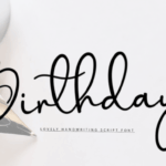 Birthday Font - Featured Image