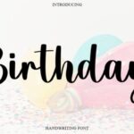 Birthday Font - Featured Image