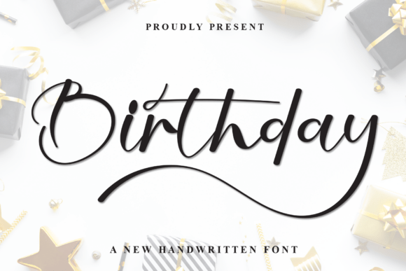 Birthday Font - Featured Image