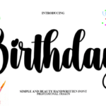 Birthday Font - Featured Image