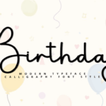 Birthday Font - Featured Image