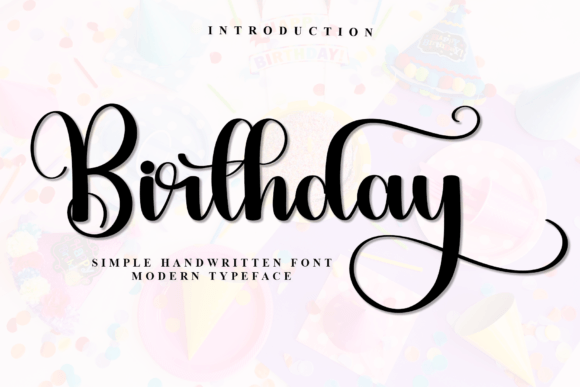 Birthday Font - Featured Image