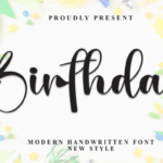 Birthday Font - Featured Image