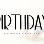 Birthday Font - Featured Image