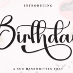 Birthday Font - Featured Image