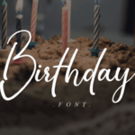 Birthday Font - Featured Image