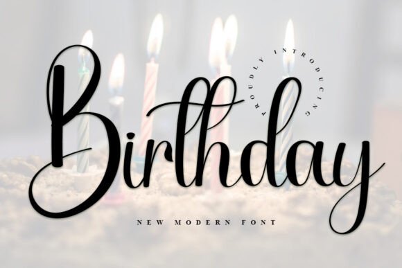 Birthday Font - Featured Image