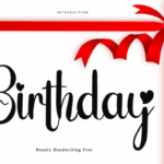 Birthday Font - Featured Image