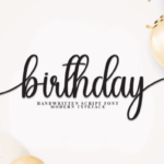 Birthday Font - Featured Image