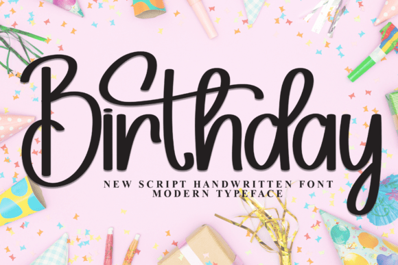 Birthday Font - Featured Image