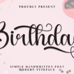 Birthday Font - Featured Image