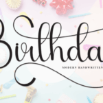 Birthday Font - Featured Image