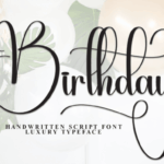 Birthday Font - Featured Image