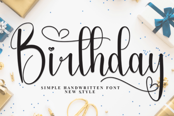 Birthday Font - Featured Image