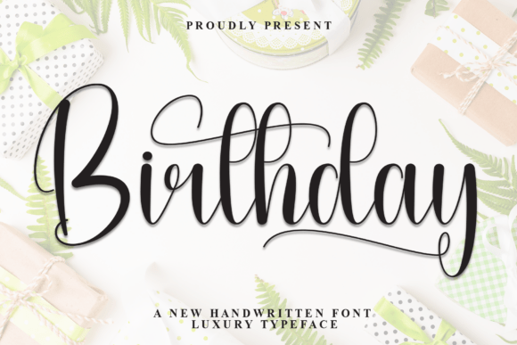 Birthday Font - Featured Image