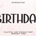 Birthday Font - Featured Image