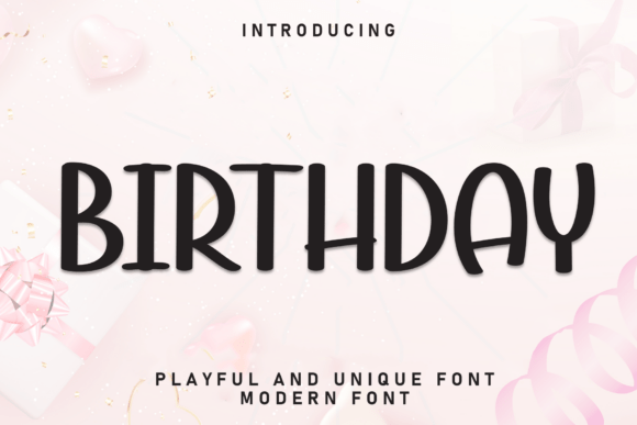 Birthday Font - Featured Image
