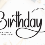 Birthday Font - Featured Image