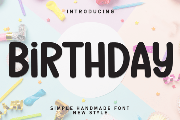 Birthday Font - Featured Image