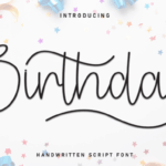 Birthday Font - Featured Image