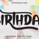 Birthday Font - Featured Image