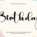 Birthday Font - Featured Image