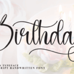Birthday Font - Featured Image