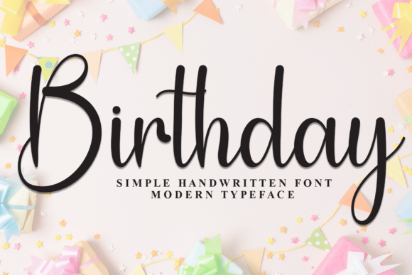 Birthday Font - Featured Image