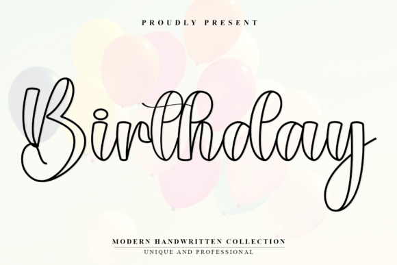 Birthday Font - Featured Image