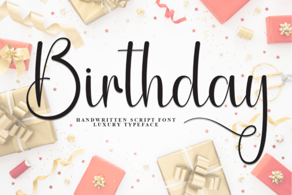 Birthday Font - Featured Image
