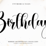 Birthday Font - Featured Image