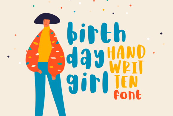 Birthday Girl Font - Featured Image