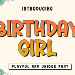 Birthday Girl Font - Featured Image