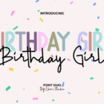 Birthday Girl Font - Featured Image