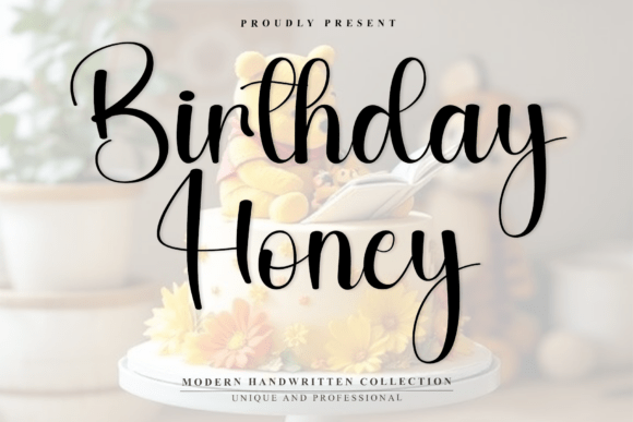 Birthday Honey Font - Featured Image